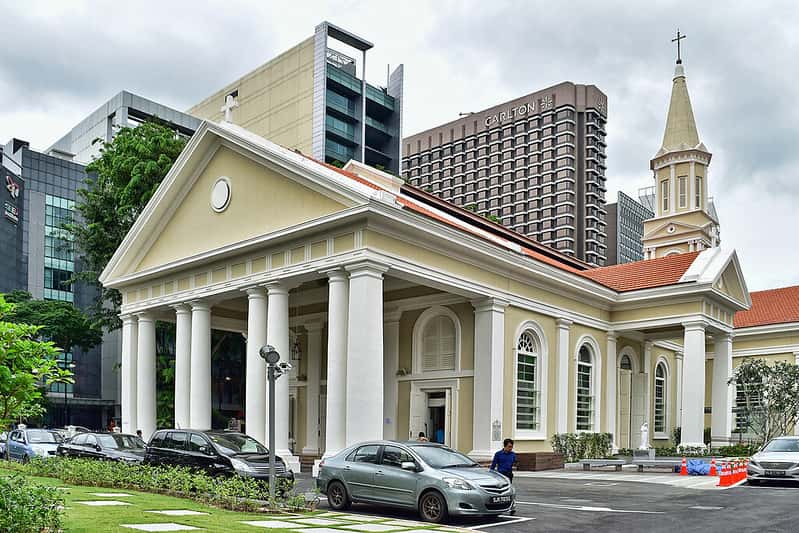 Cathedral of the Good Shepherd in Singapore Malaysia