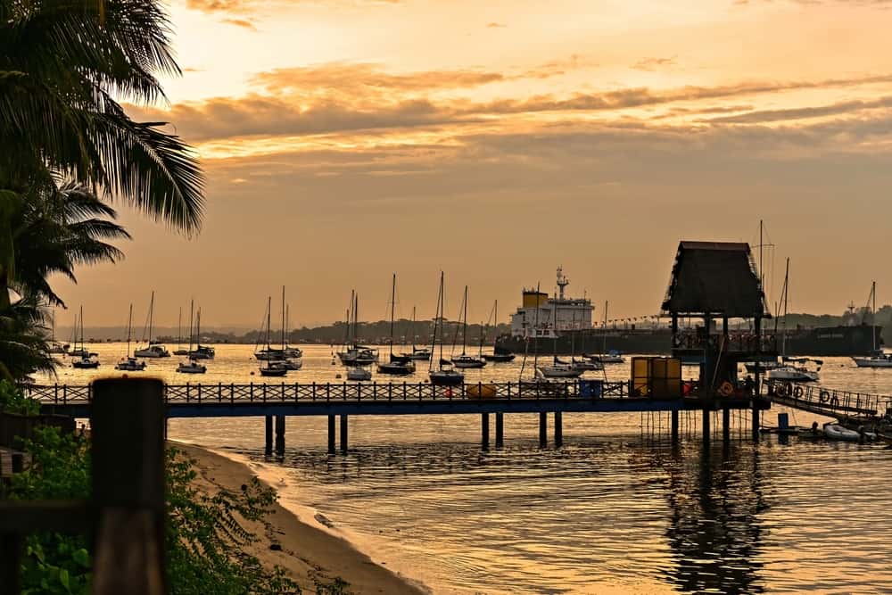 Changi Beach in Singapore Malaysia
