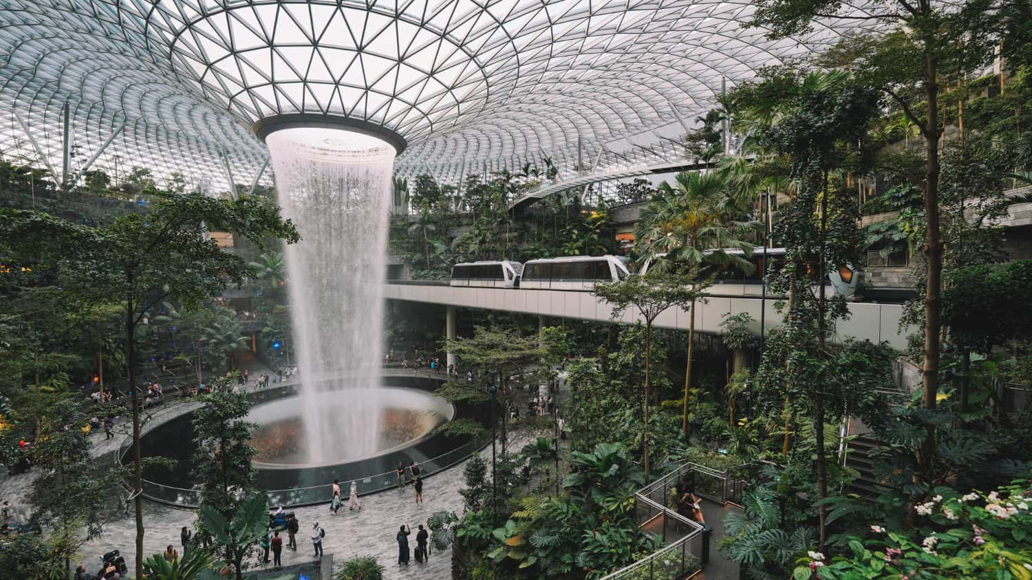 Changi International Airport in Singapore Malaysia
