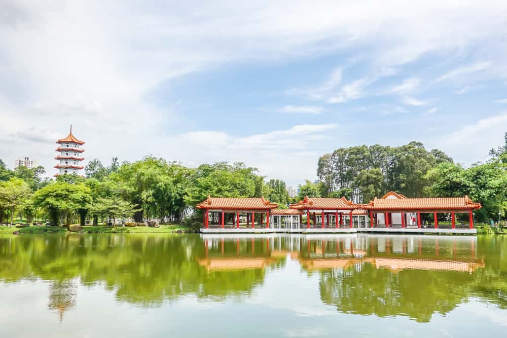 Chinese Garden in Singapore Malaysia