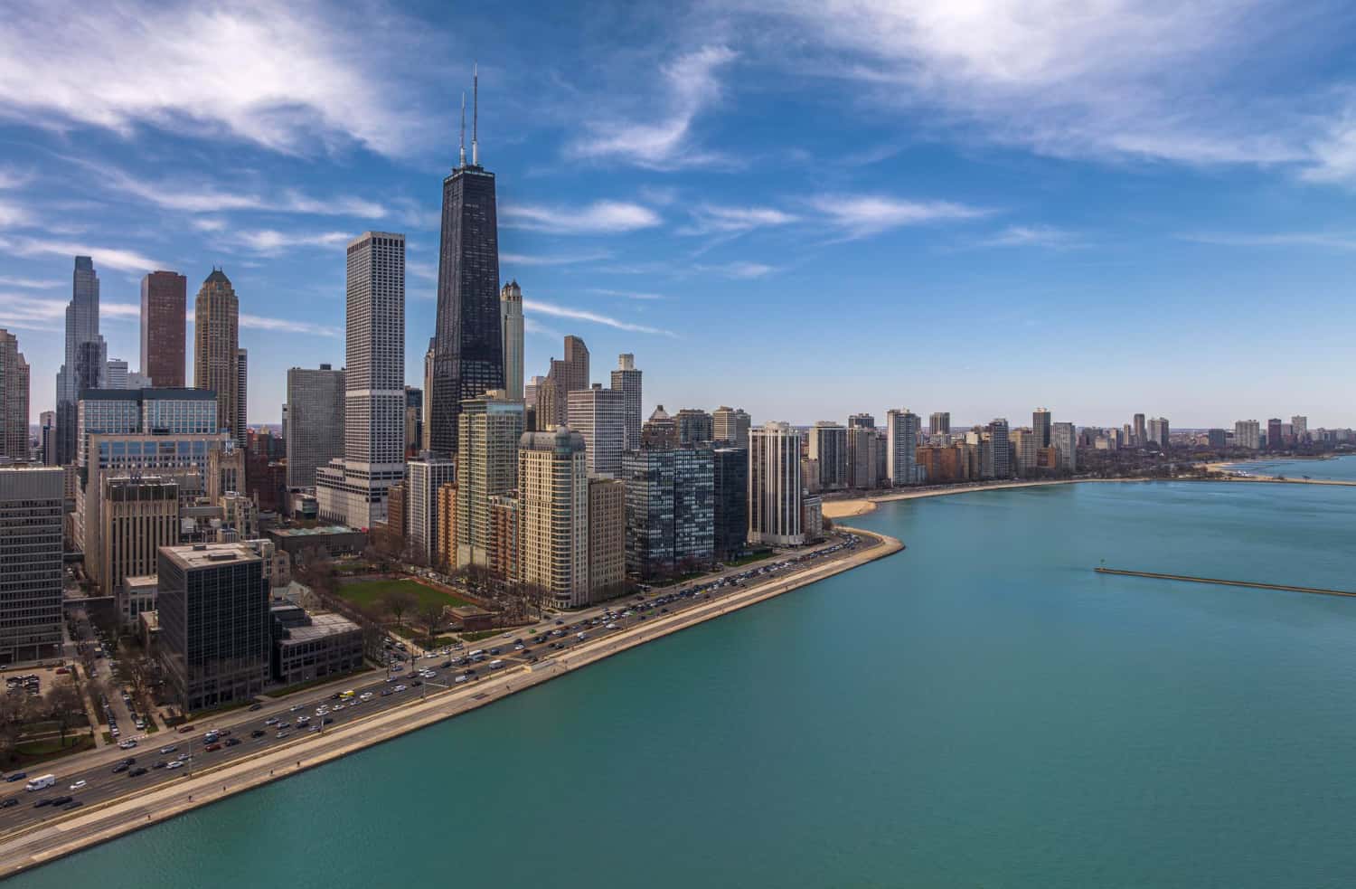 City tour of Chicago in USA - United States