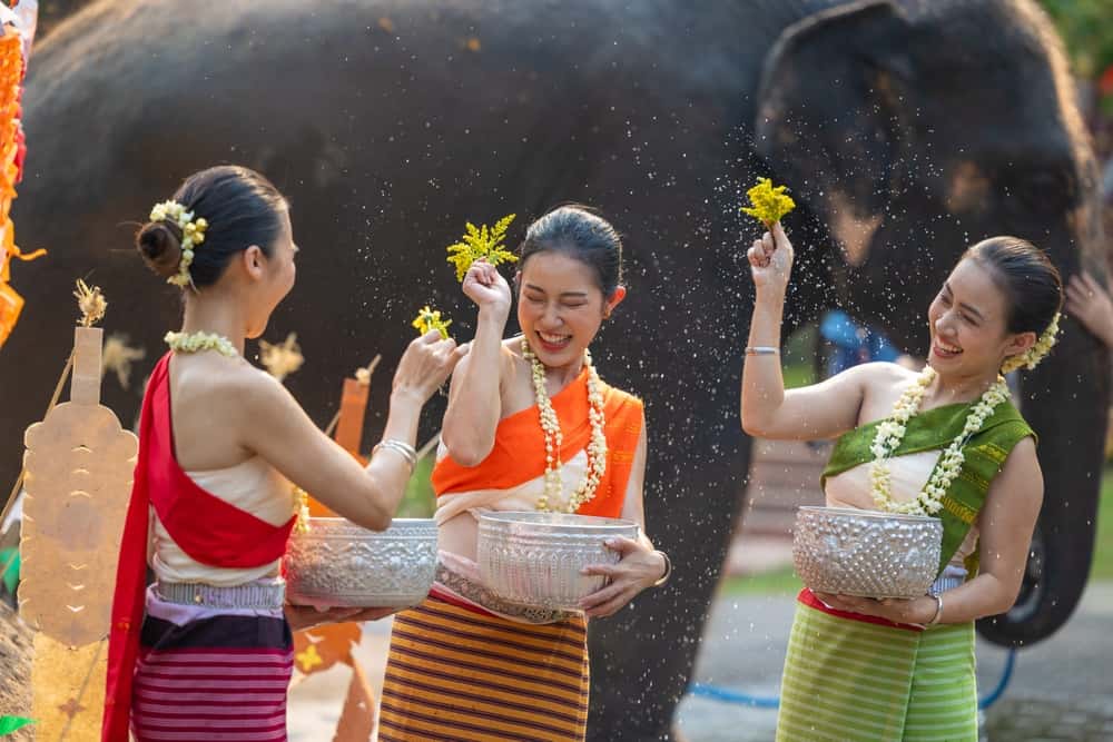 Get soaked at Songkran in Thailand