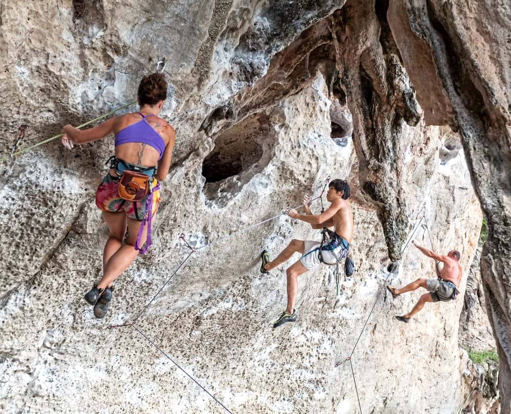 Try Rock Climbing at Railay Beach in Thailand