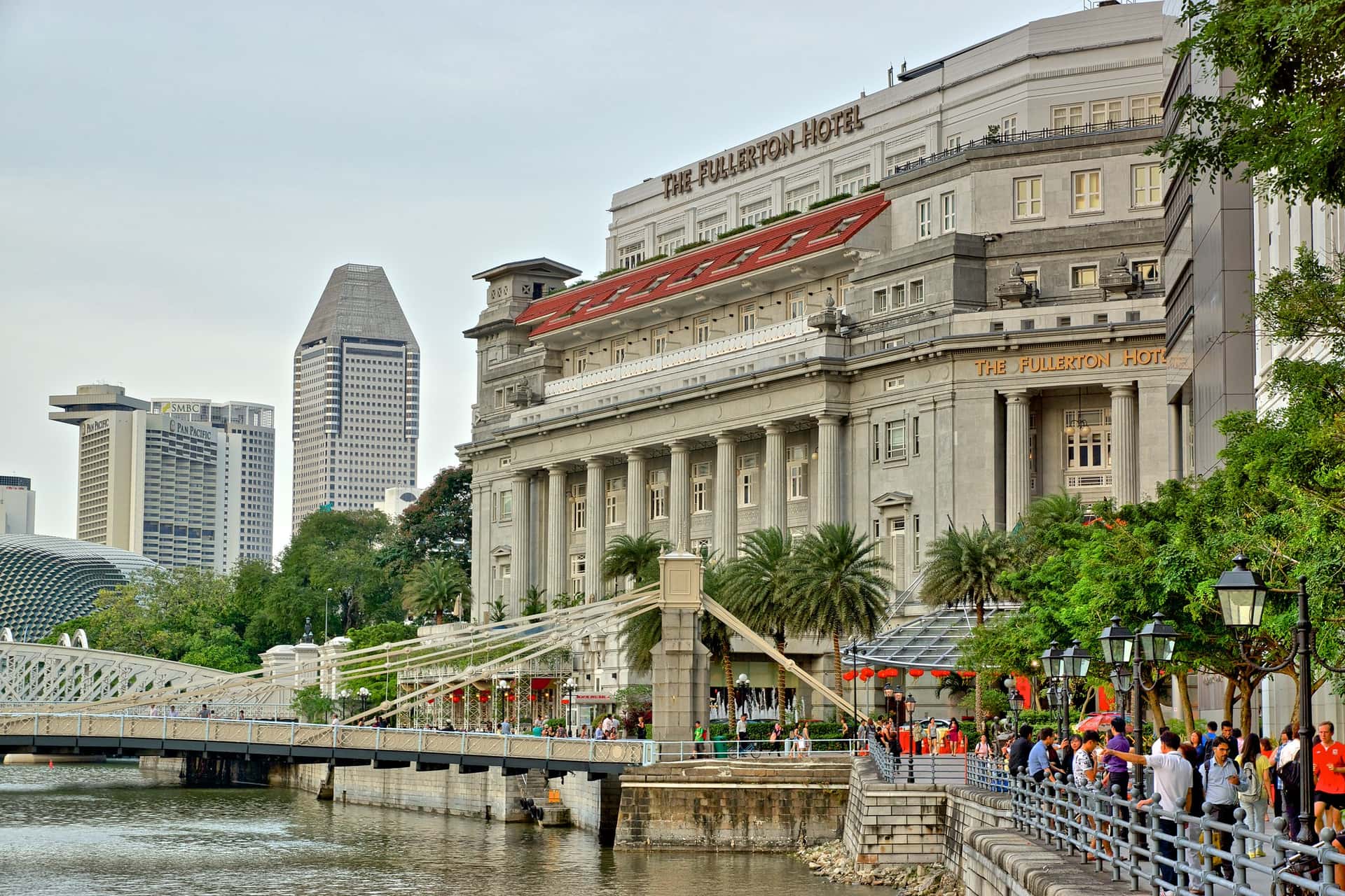 Fullerton Building in Singapore Malaysia