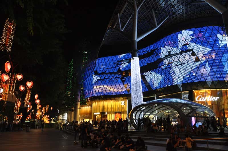 Orchard Road in Singapore Malaysia