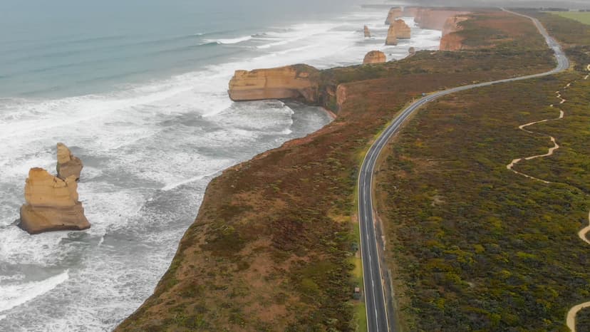 Road trip along the Great Ocean Road