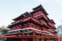 Tooth relic buddha temple