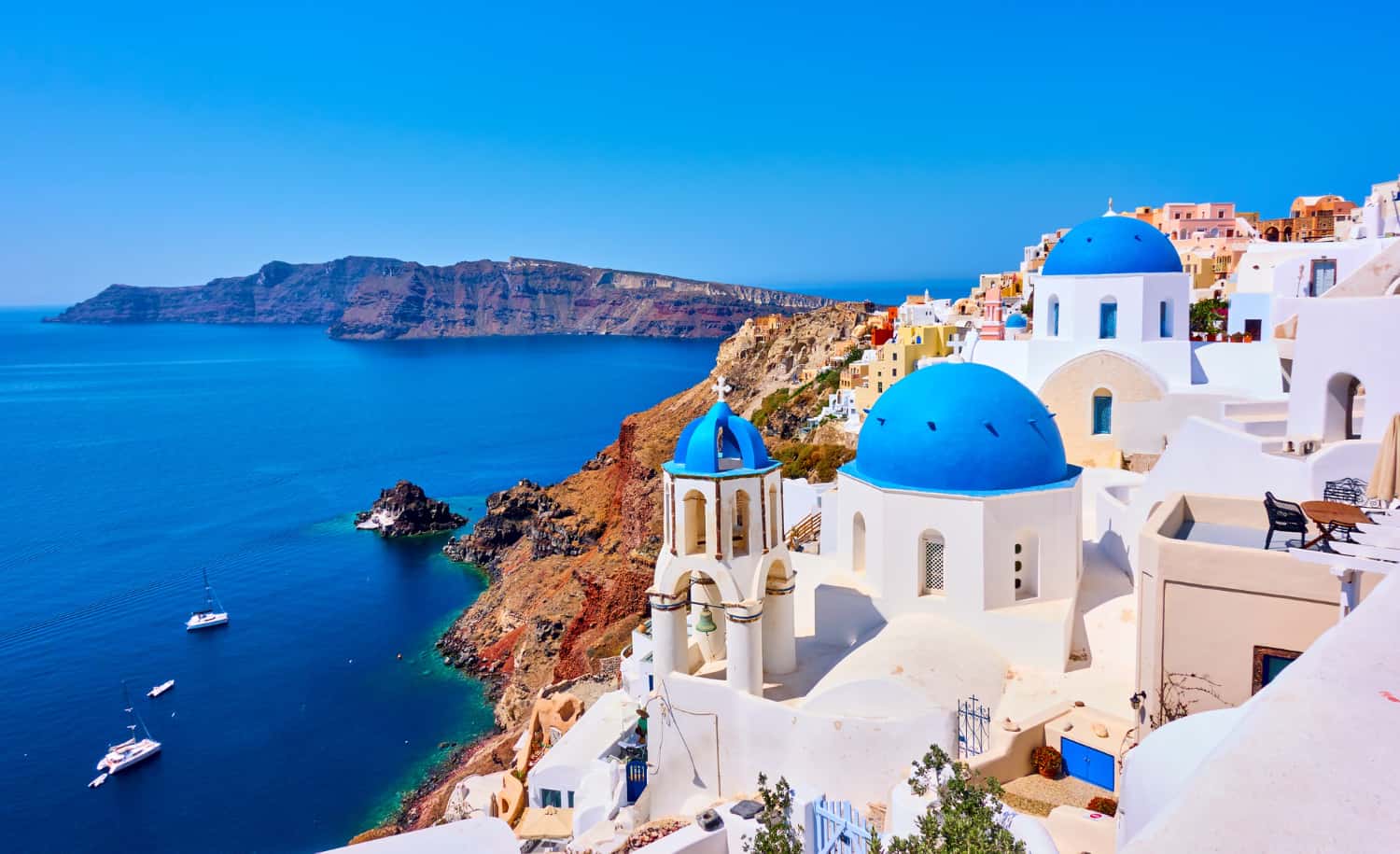 Admire The Architecture In Santorini in Europe tour packages from Delhi