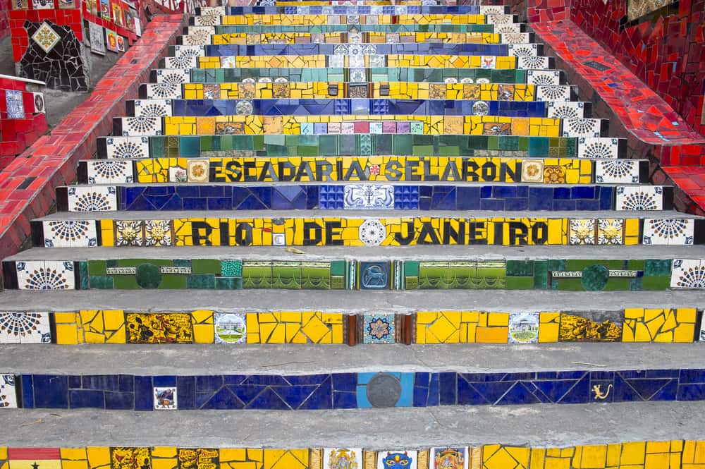 Visit Escadaria Selaron To Admire An Artist’s Work in South America