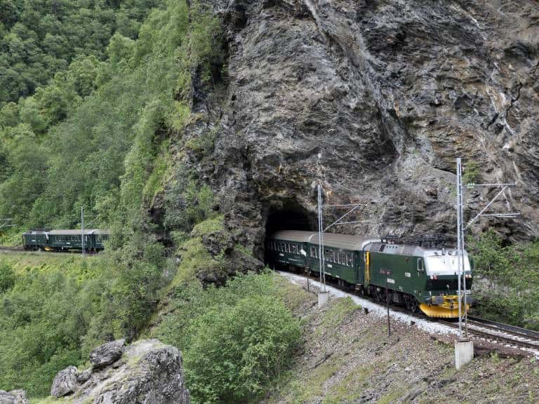 Flam Railway in Russia Scandinavia