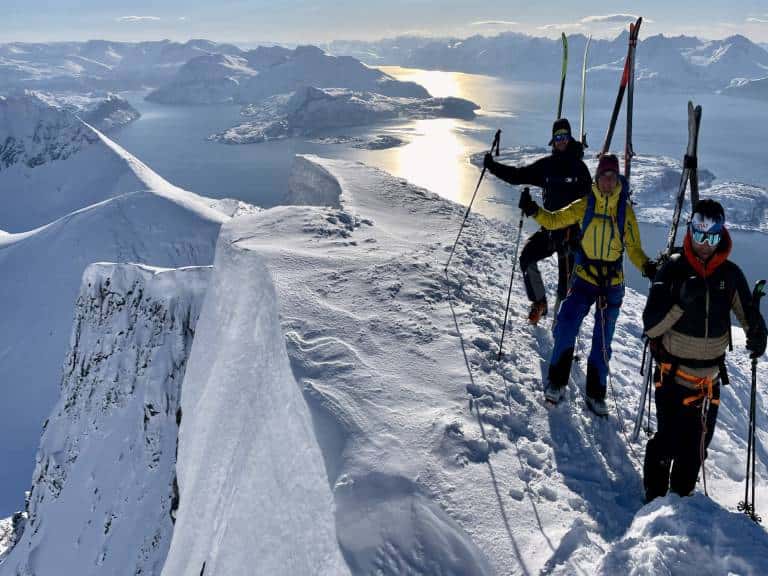 Go Skiing In The Lyngen Alps in Russia Scandinavia