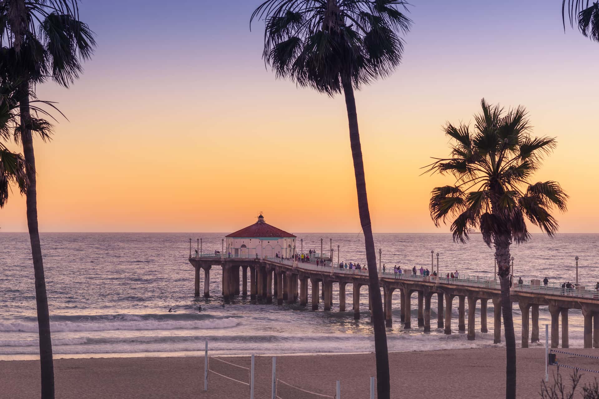 Hit one of the LA area's best beaches in USA & Canada Monsoon Tours