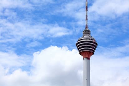 Take in the views at Kuala Lumpur Tower