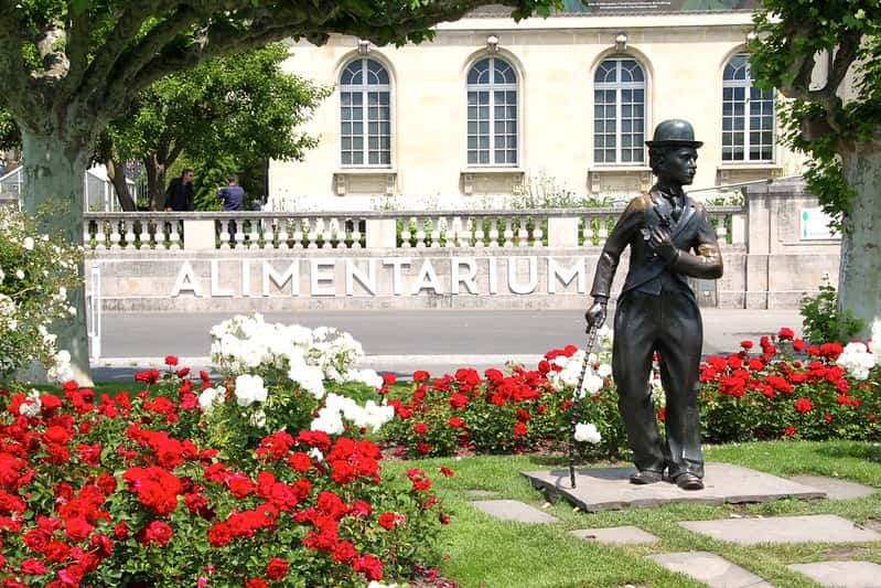 Charlie Chaplin Statue In Switzerland in Europe City Break