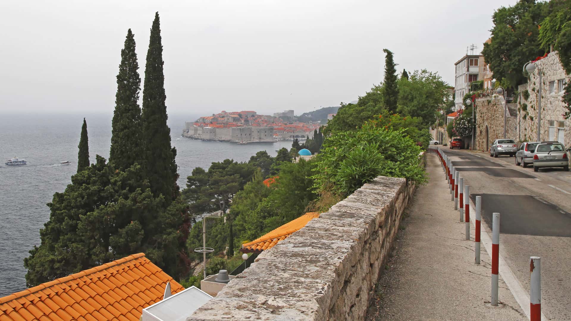 Walk Dubrovnik's City Walls in Europe tour packages from Delhi