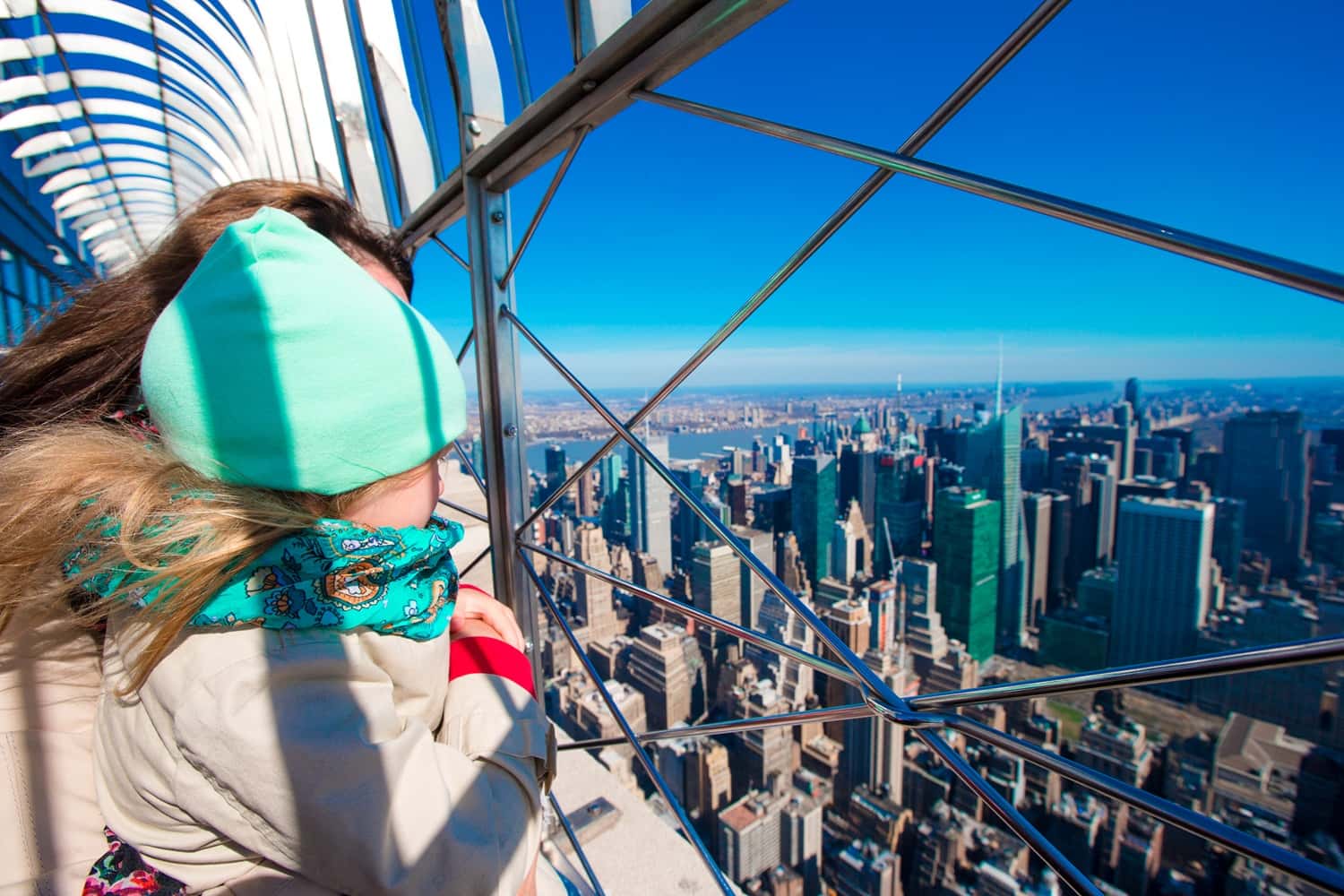 Enjoy views of Manhattan from the Empire State building in USA & Canada Monsoon Tours