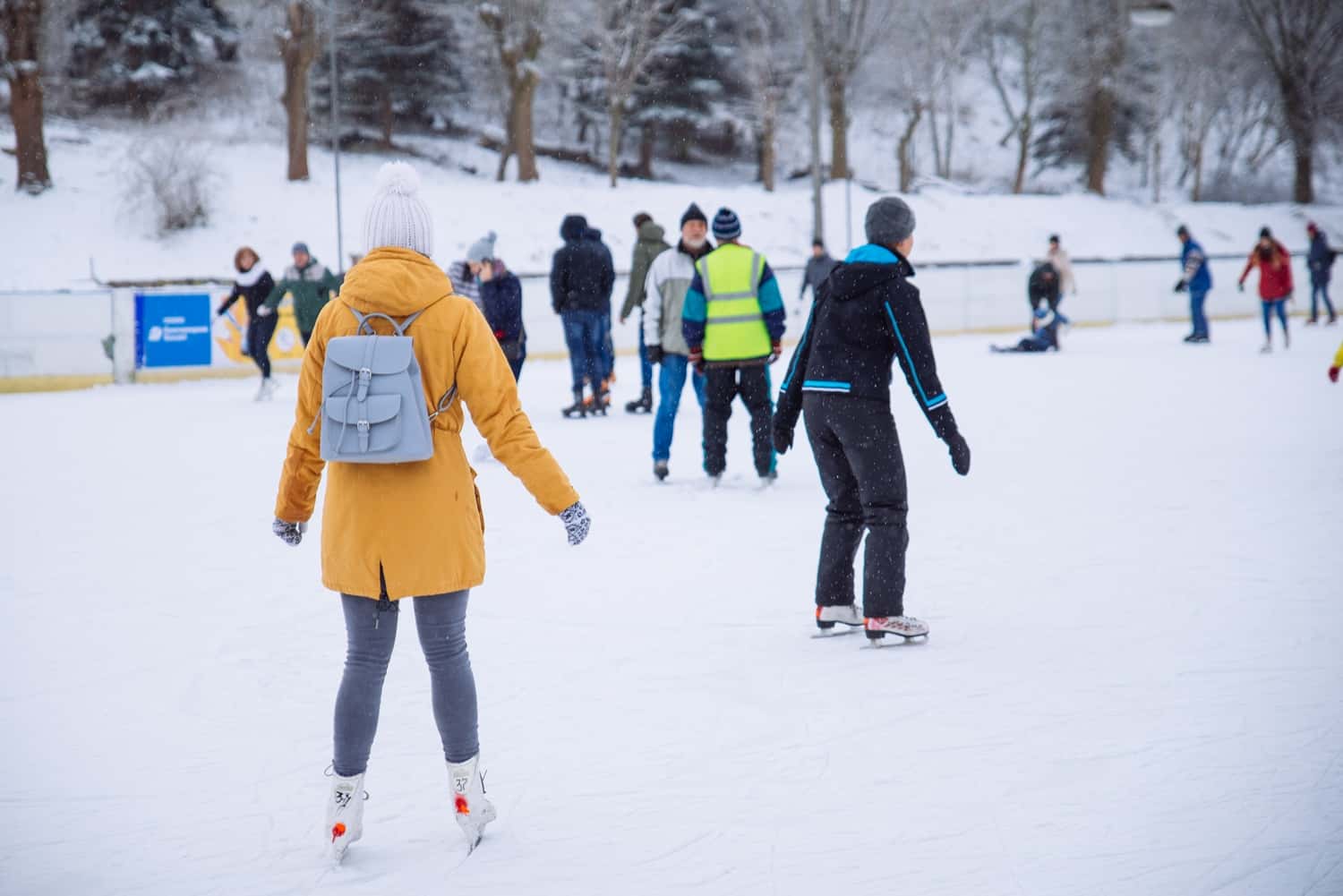 Ice Skate On Lake Louise in Canada Maharaj Tour
