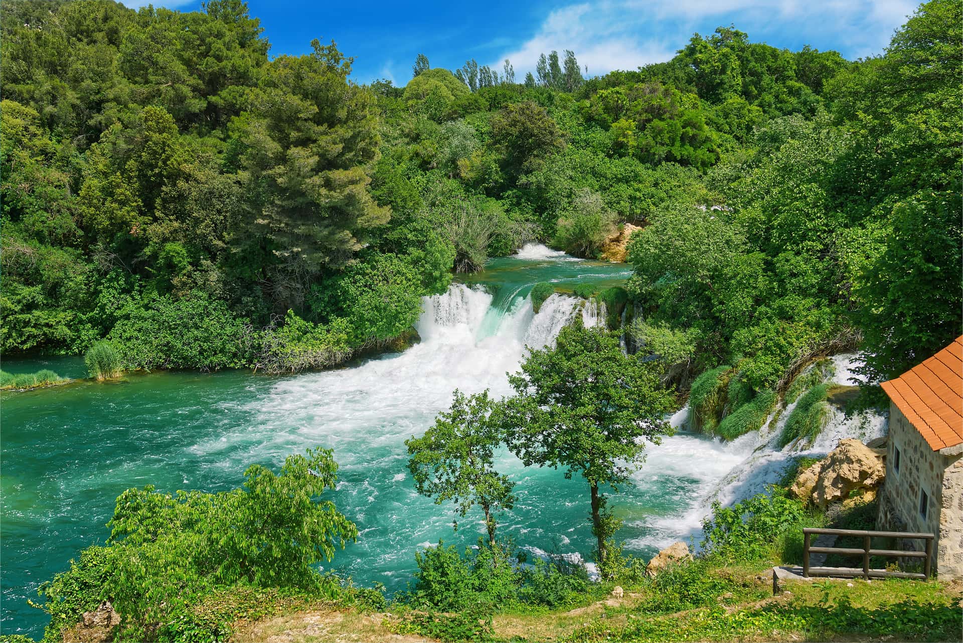 Krka National Park in Europe tour packages from Delhi