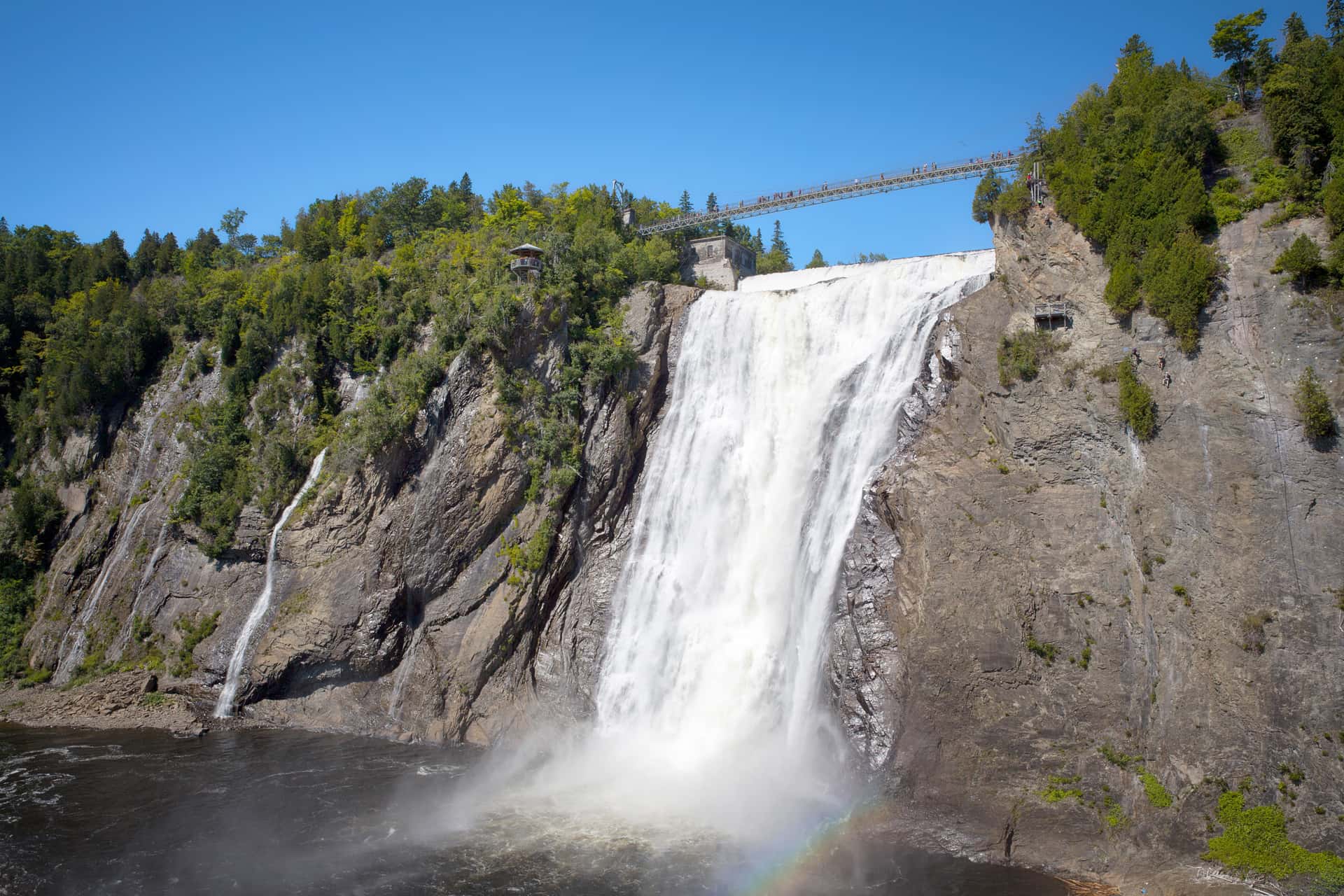 Montmorency Falls in Canada Maharaj Tour