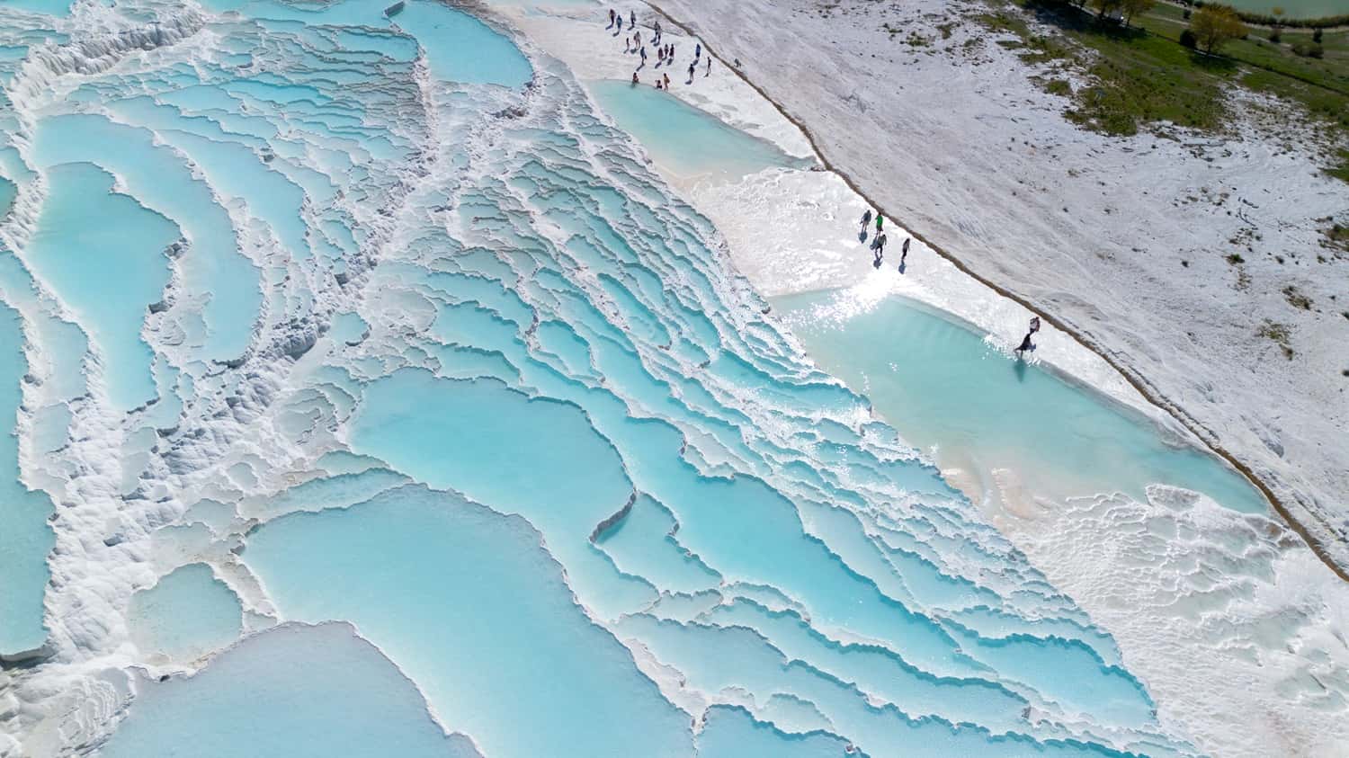 Soak Your Feet In Pamukkale Travertines in Europe tour packages from Delhi